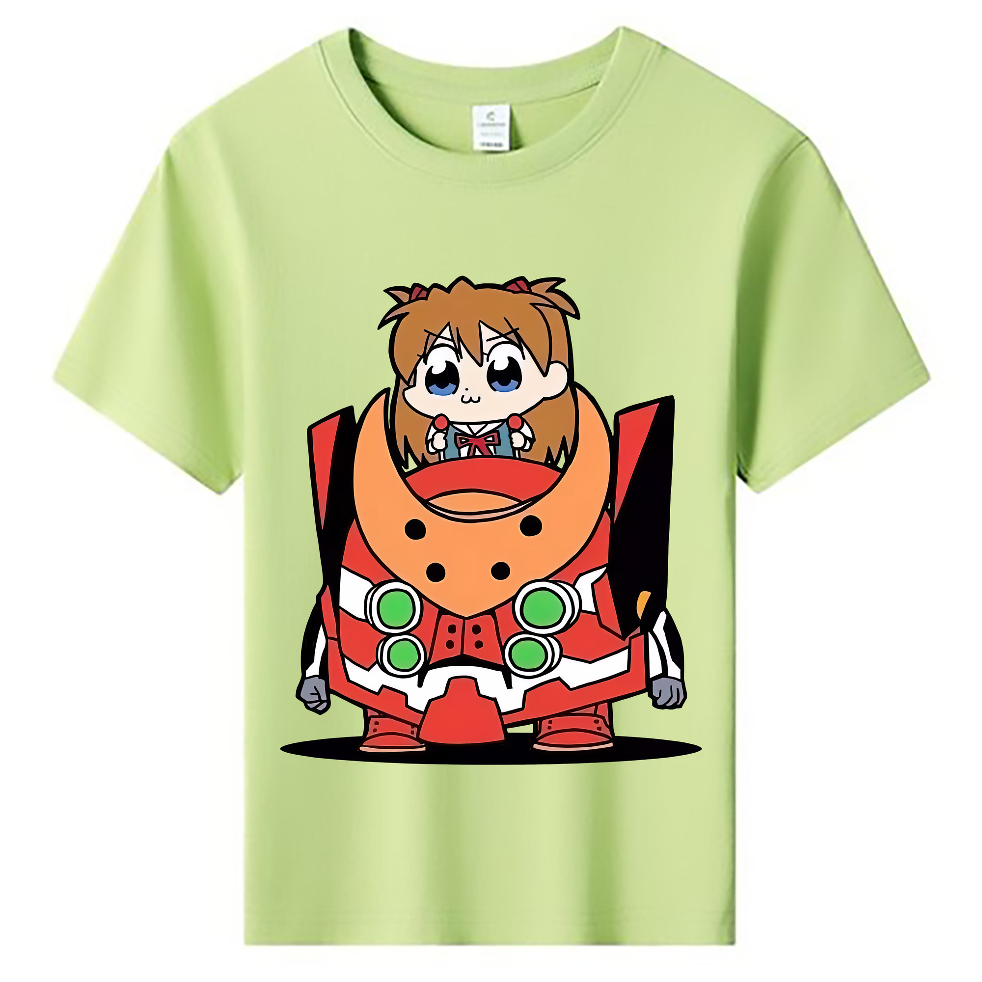 （画像用） EVA 新世紀エヴァンゲリオン 綿100％キッズTシャツ（フロントプリント）